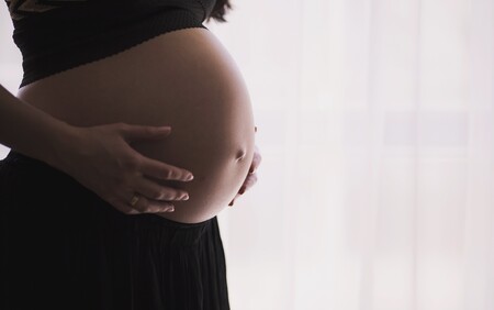 A pregnant belly